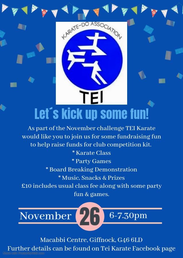 Maccabi  Karate and Games Night