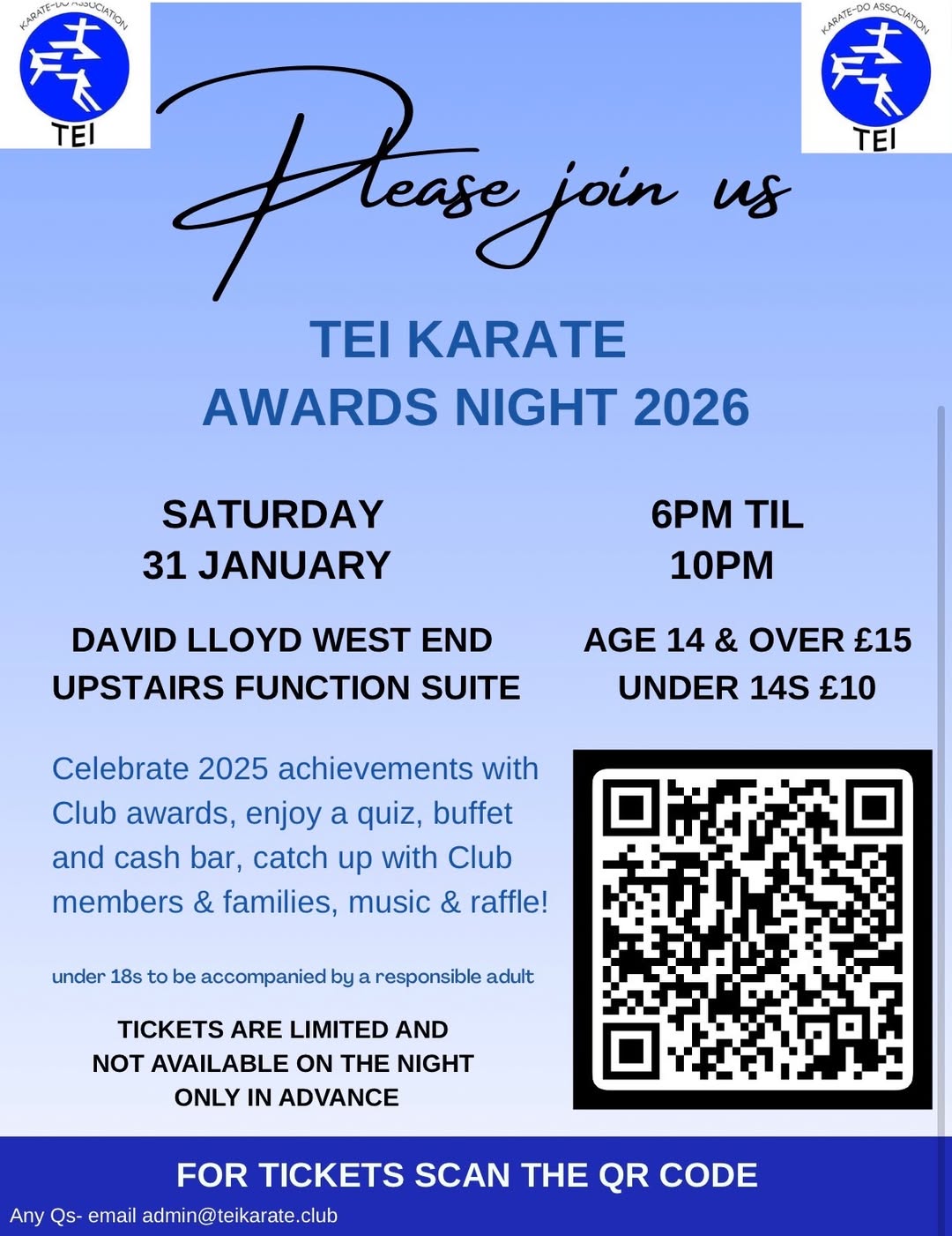 Tei Karate Awards Night
